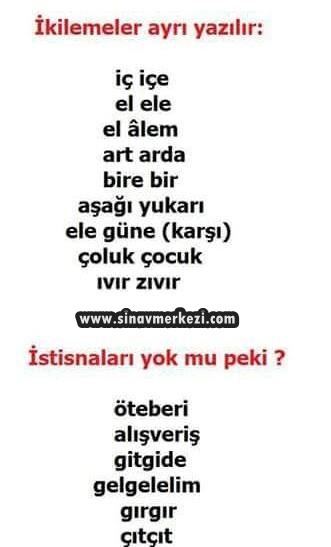 Hap Bilgi Görseli