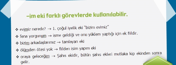 Hap Bilgi Görseli