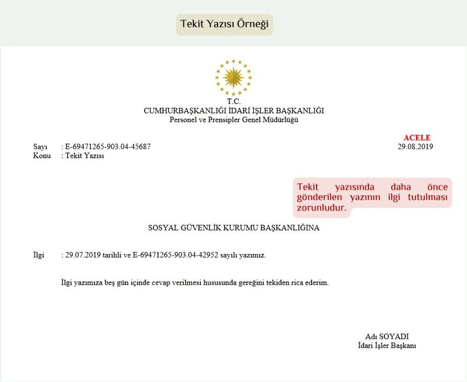 Resmi Yazışmalarda Uygulanacak Usul ve Esaslar Hakkında Yönetmelik 