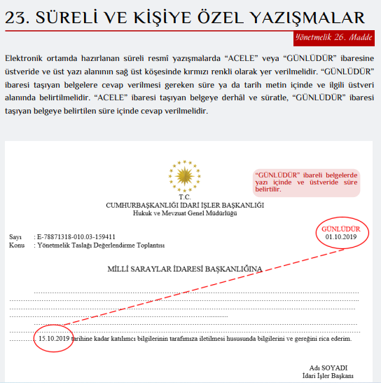 Resmi Yazışmalarda Uygulanacak Usul ve Esaslar Hakkında Yönetmelik 