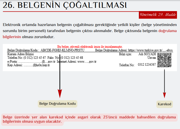 Resmi Yazışmalarda Uygulanacak Usul ve Esaslar Hakkında Yönetmelik 