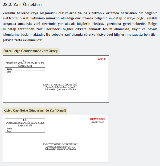 Resmi Yazışmalarda Uygulanacak Usul ve Esaslar Hakkında Yönetmelik 