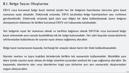 Resmi Yazışmalarda Uygulanacak Usul ve Esaslar Hakkında Yönetmelik 
