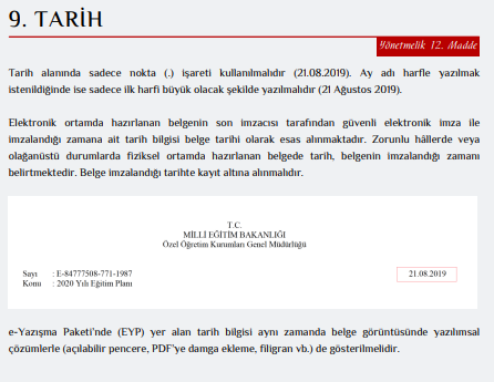 Resmi Yazışmalarda Uygulanacak Usul ve Esaslar Hakkında Yönetmelik 