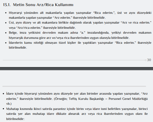 Resmi Yazışmalarda Uygulanacak Usul ve Esaslar Hakkında Yönetmelik 