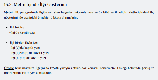 Resmi Yazışmalarda Uygulanacak Usul ve Esaslar Hakkında Yönetmelik 