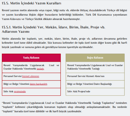 Resmi Yazışmalarda Uygulanacak Usul ve Esaslar Hakkında Yönetmelik 