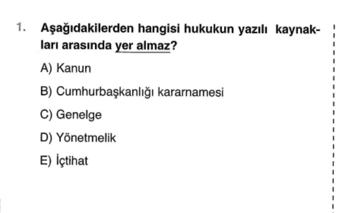Soru Görseli
