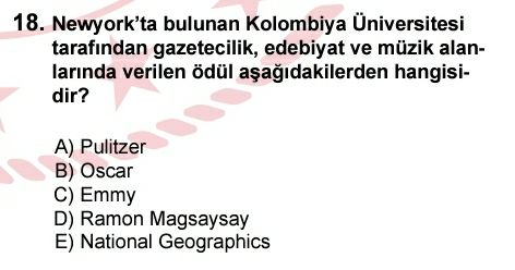 Soru Görseli