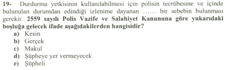 Soru Görseli