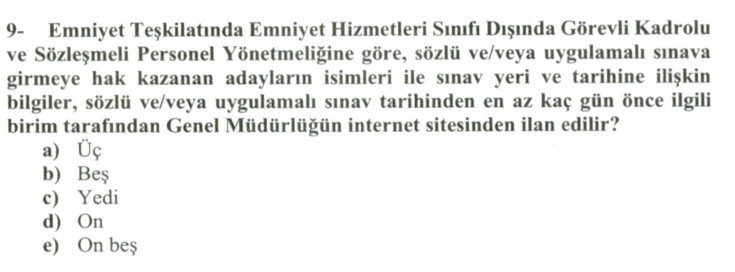 Soru Görseli
