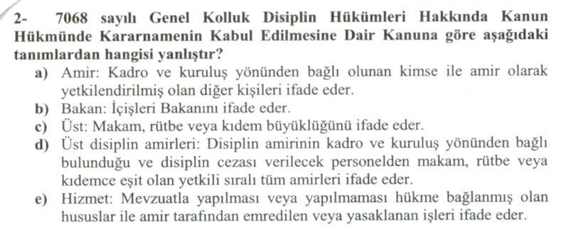 Soru Görseli