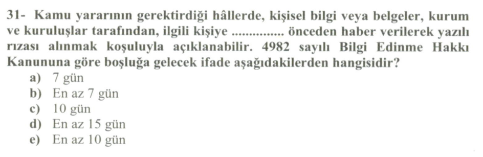Soru Görseli