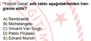 Soru Görseli