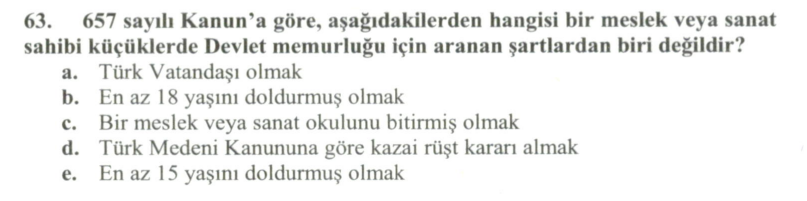 Soru Görseli