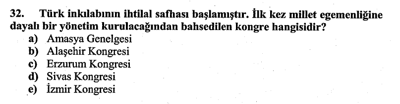 Soru Görseli