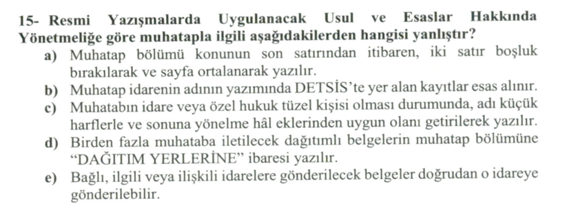 Soru Görseli