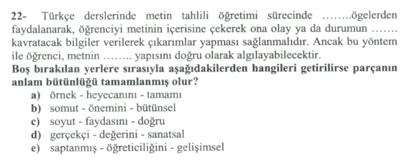 Soru Görseli