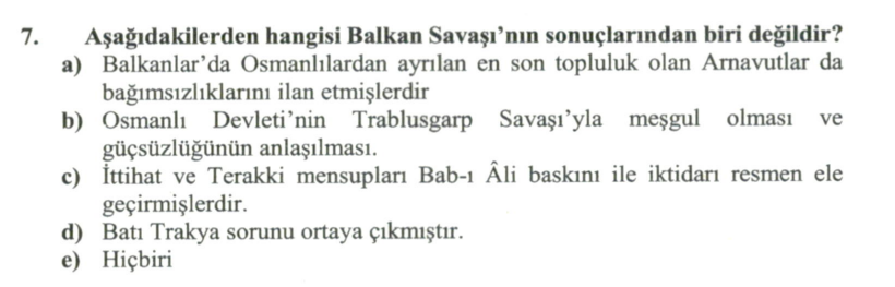 Soru Görseli