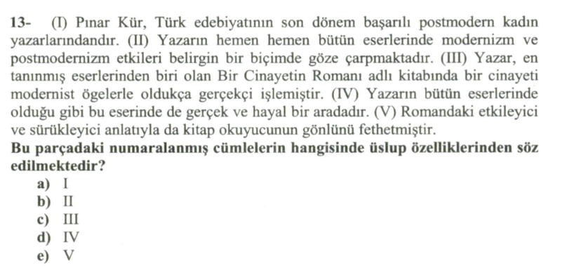 Soru Görseli