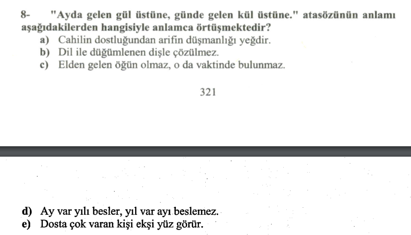 Soru Görseli