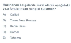 Soru Görseli