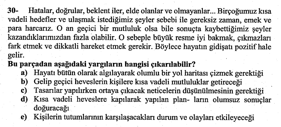 Soru Görseli