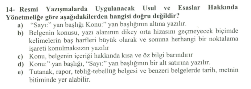 Soru Görseli
