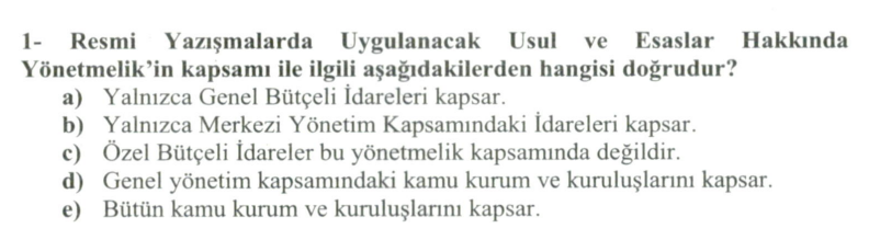 Soru Görseli