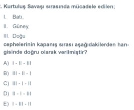 Soru Görseli