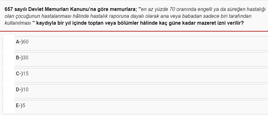 Soru Görseli