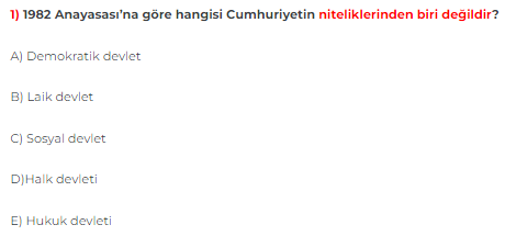Soru Görseli