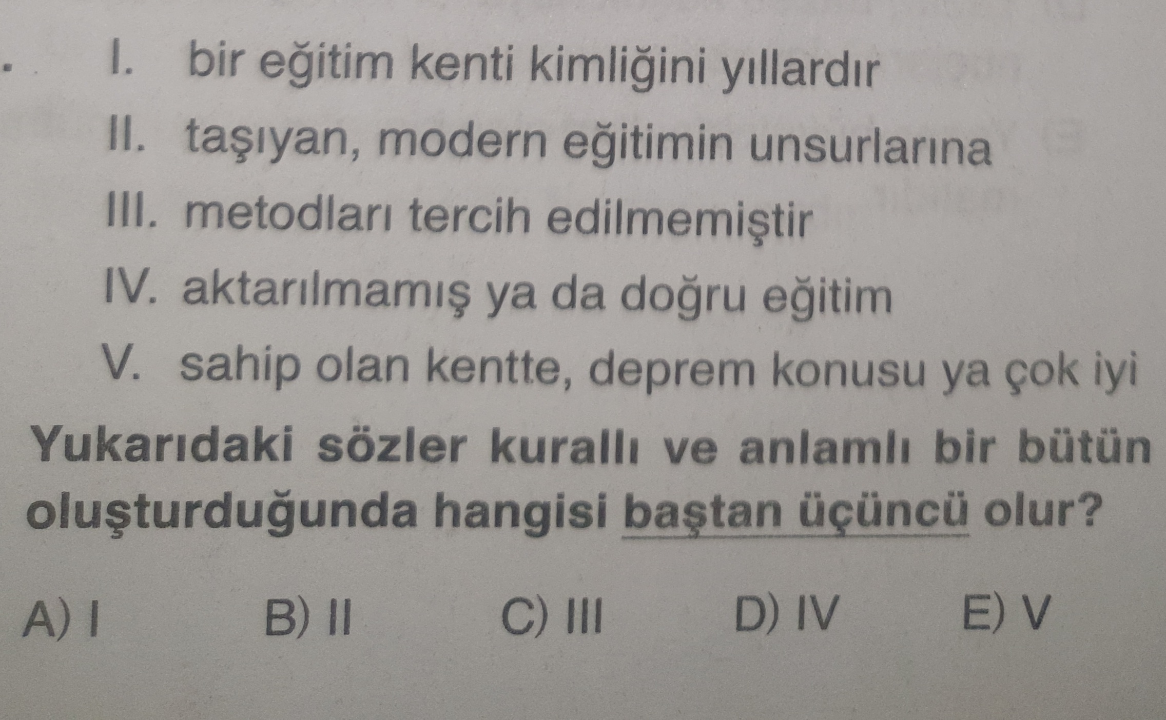Soru Görseli