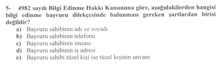 Soru Görseli