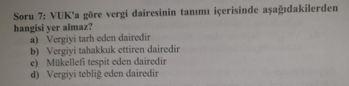 Soru Görseli