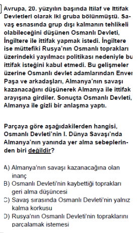 Soru Görseli