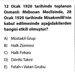 Soru Görseli