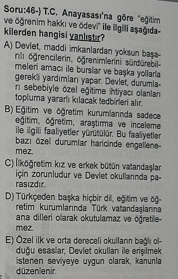 Soru Görseli