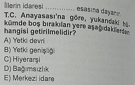 Soru Görseli