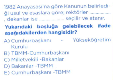 Soru Görseli
