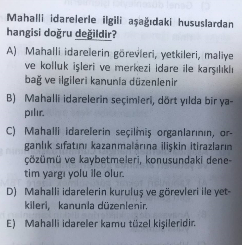 Soru Görseli