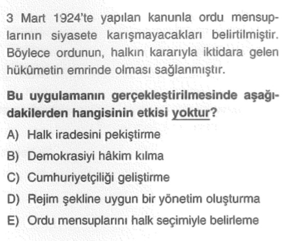 Soru Görseli