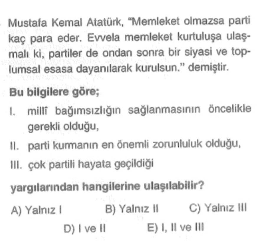 Soru Görseli