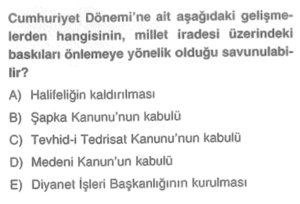 Soru Görseli