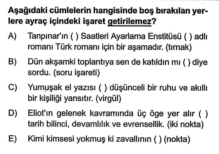 Soru Görseli