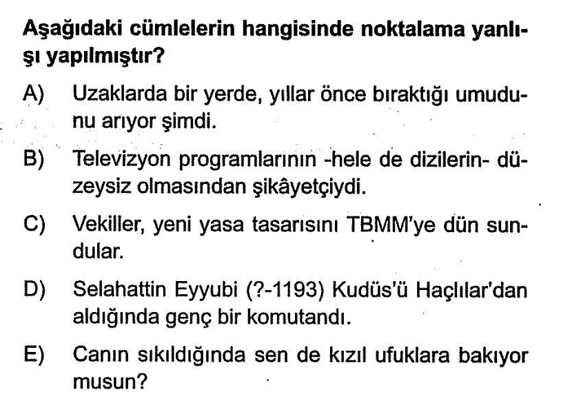 Soru Görseli
