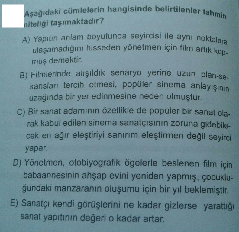 Soru Görseli