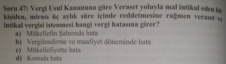 Soru Görseli