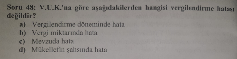 Soru Görseli