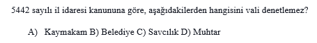 Soru Görseli